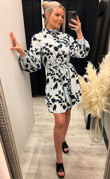 Sola shirt dress - sky leo