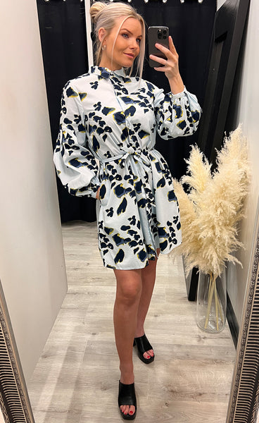 Sola shirt dress - sky leo