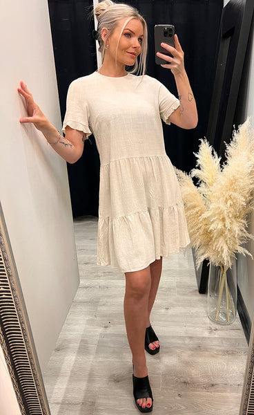 Mariet smia dress - wood ash