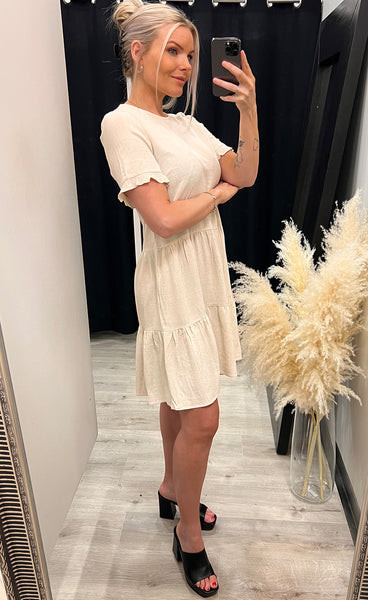 Mariet smia dress - wood ash