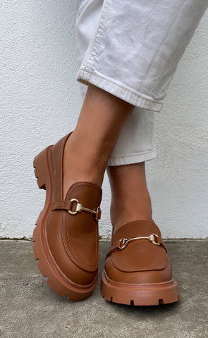 Mokkasínur 931 - camel