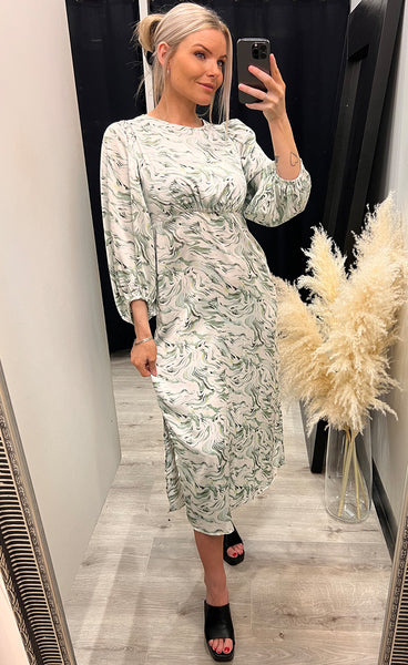 Edvia dress - mint wave