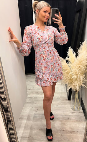 Paula dress - lilac rose