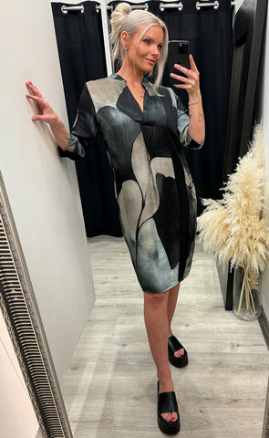 Cilje tunic dress - 004 print