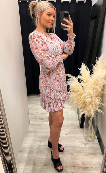 Paula dress - lilac rose