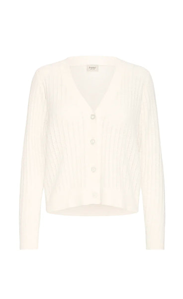 Cammy cardigan 1 - whisper white