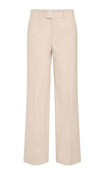 Bindy HW wide leg pants - pure cashmere