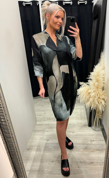 Cilje tunic dress - 004 print
