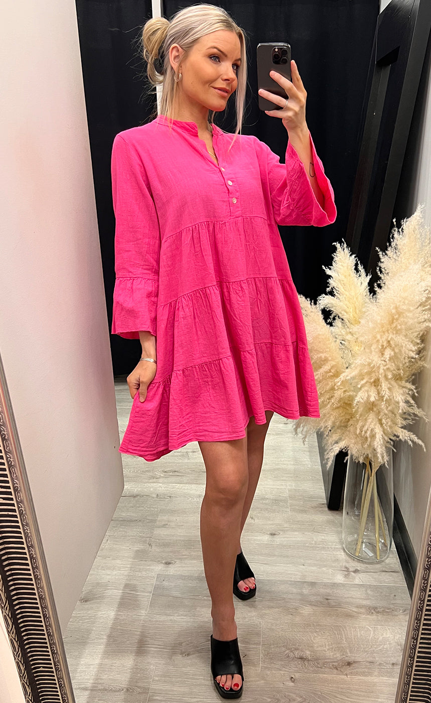 Linea dress 3 - pink