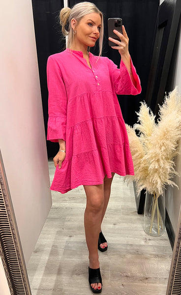 Linea dress 3 - pink