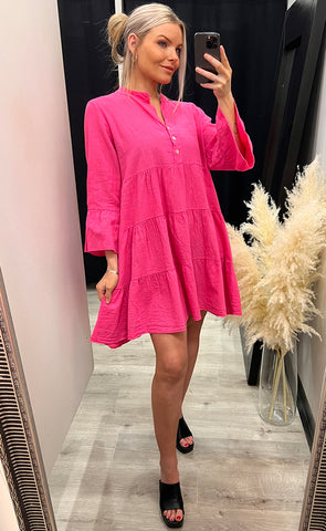 Linea dress 3 - pink