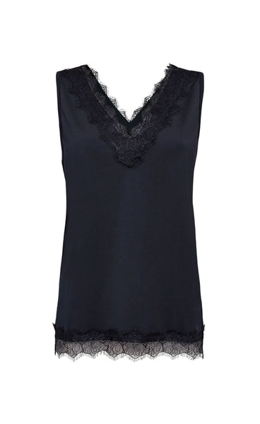 FREEQUENT Bicco top - salute blue