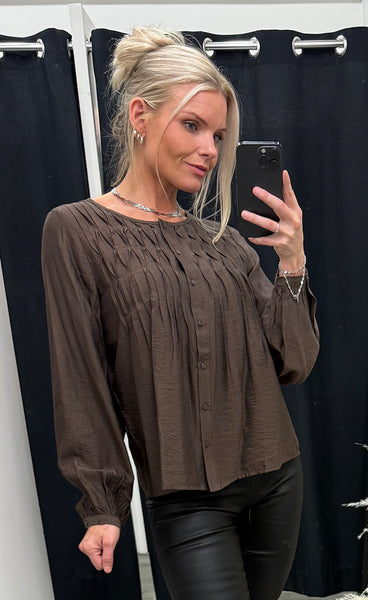 RDF Anais shirt - chocolate