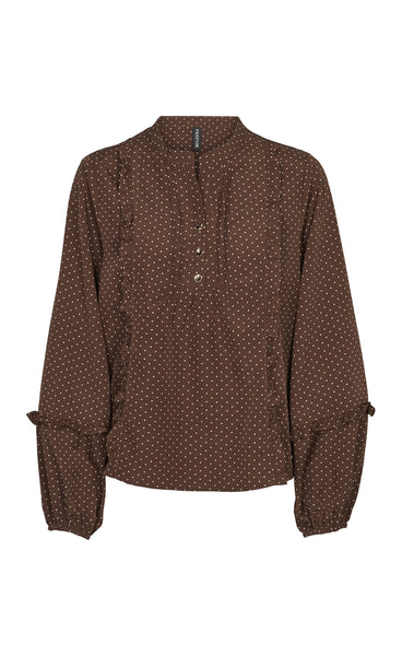 Camilla blouse - brown