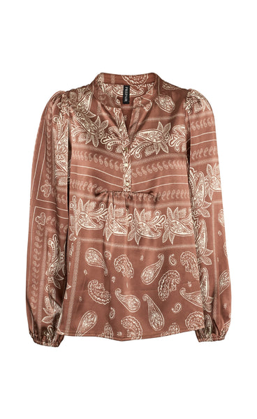 Camilla blouse - brown