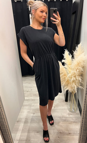 Deanie dress - black