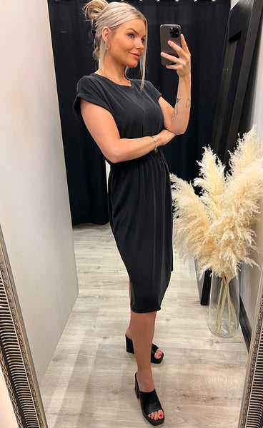 Deanie dress - black