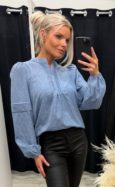 Luna blouse - blue