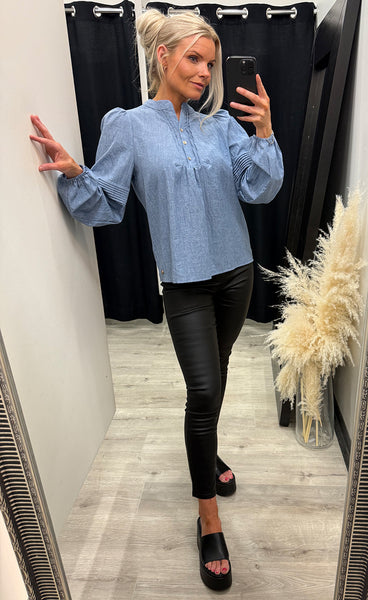 Luna blouse - blue