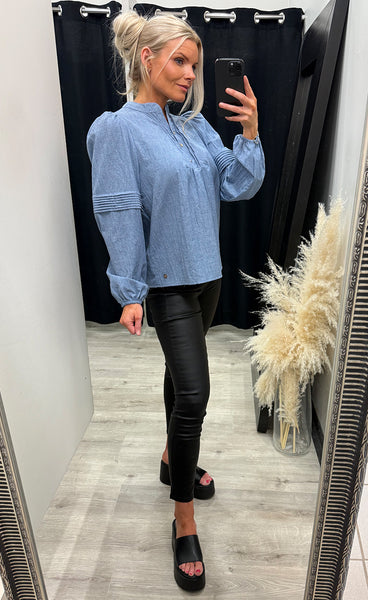 Luna blouse - blue