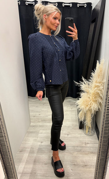 Victoria blouse - blue