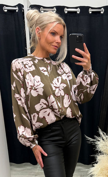 Estelle blouse - rosa olive