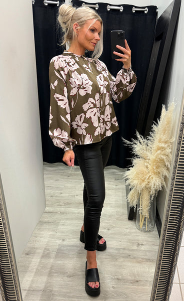 Estelle blouse - rosa olive