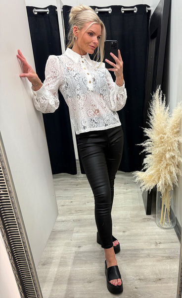 RDF New faustine blouse - off white