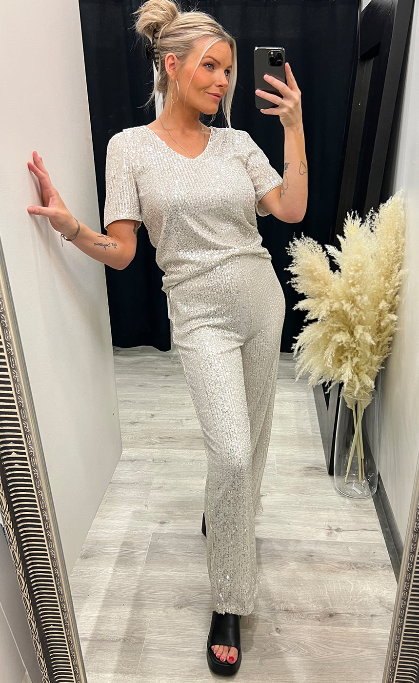 Fauci pants - frosted almond