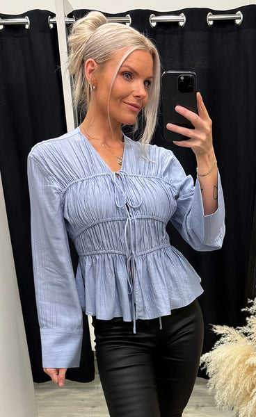 Taneil blouse - blue lilac