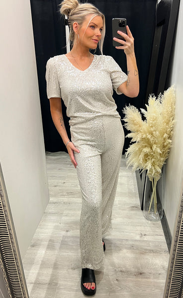 Fauci pants - frosted almond