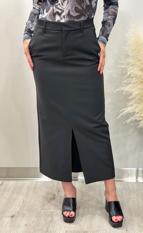 BINDY HW long skirt - black