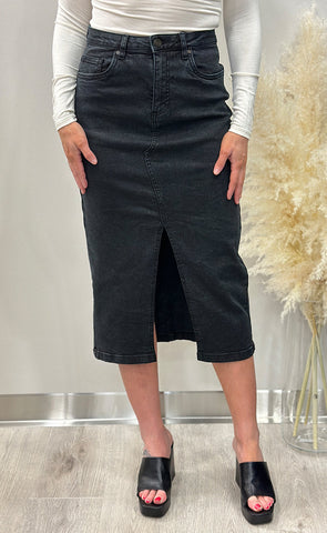 Olia skirt - grey wash