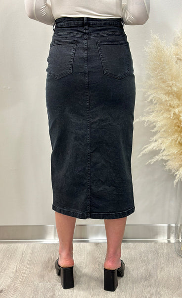 Olia skirt - grey wash