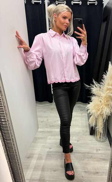 Nellie shirt 391 - pink stripe