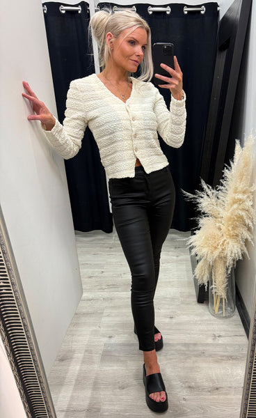 Meba cardigan 347 - ecru