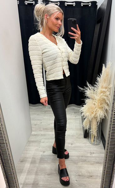 Meba cardigan 347 - ecru