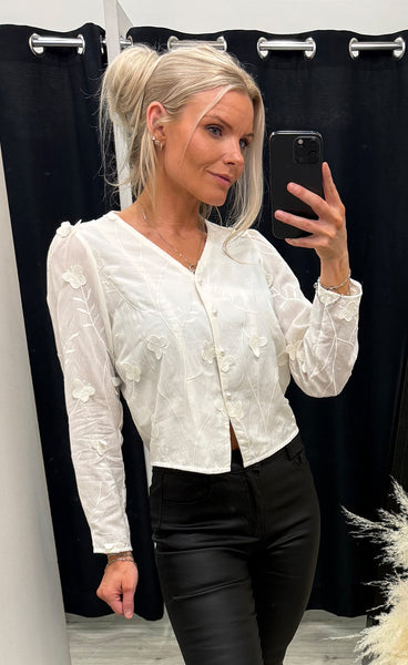 Alba blouse 393 - ecru