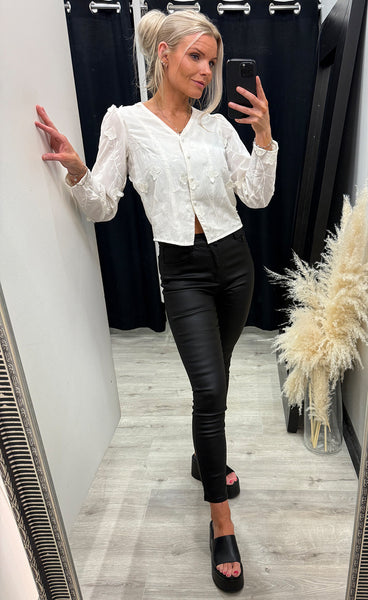 Alba blouse 393 - ecru
