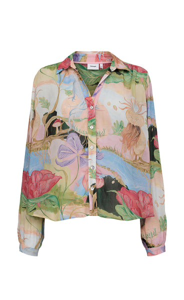 Nushailyn shirt - airy blue