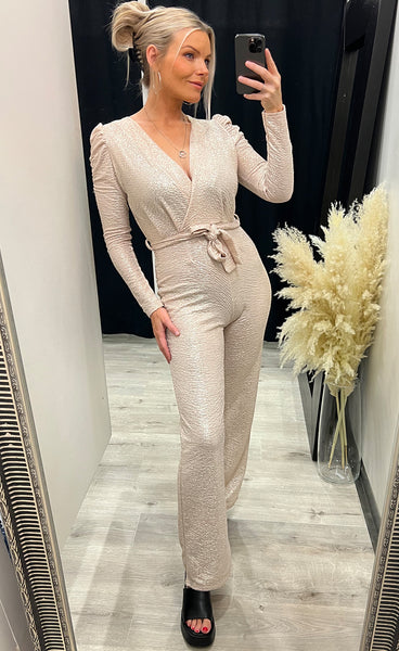 Egina jumpsuit - champagne