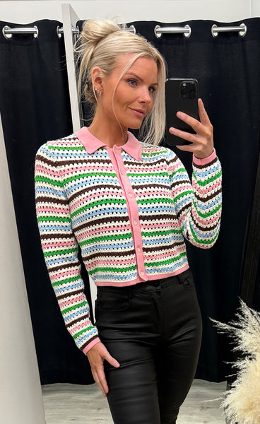 Nunancy cardigan - peony