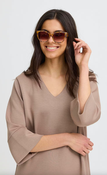 Karissa sunglasses - savannah/tan melange