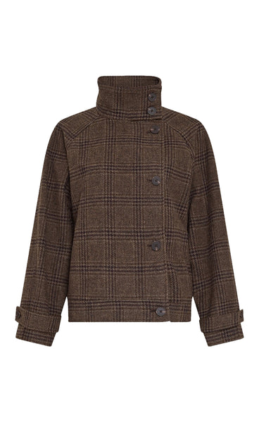 MSCH Pamela andara jacket - hot fudge/rubbe
