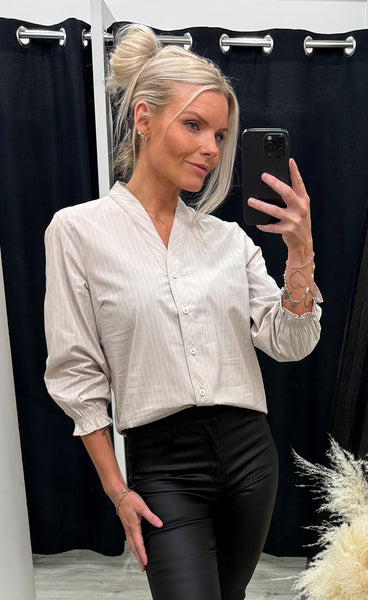 Zane shirt 2 - savannah w. white stripe