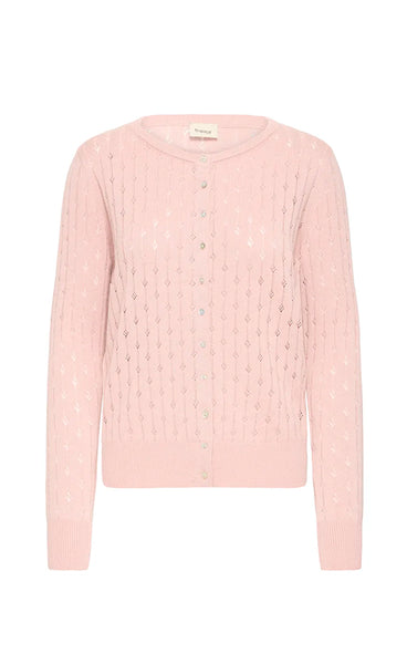 Pointella cardigan 1 - pale mauve