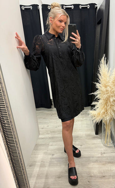 RDF New faustine dress - black