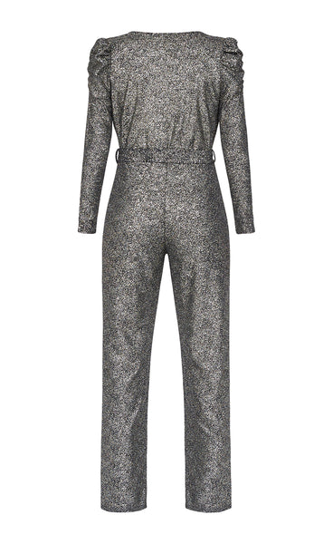 Egina jumpsuit - black/gold