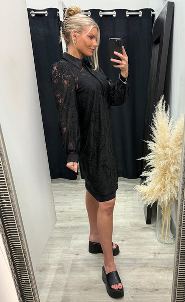 RDF New faustine dress - black