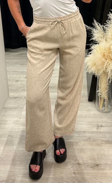 FREEQUENT Lava pants - sand melange